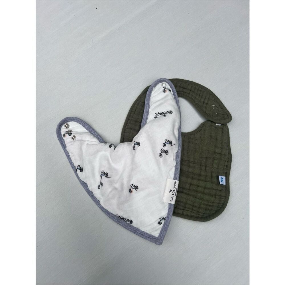 Loulou Lollipop & Little Unicorn Baby Bibs
